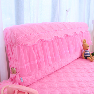 爱恋粉色床头罩